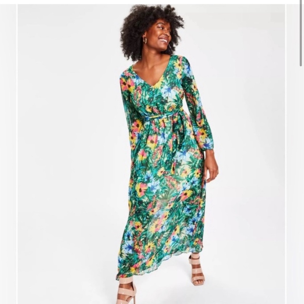 Floral Multicolor Dress - Picture 2 of 5